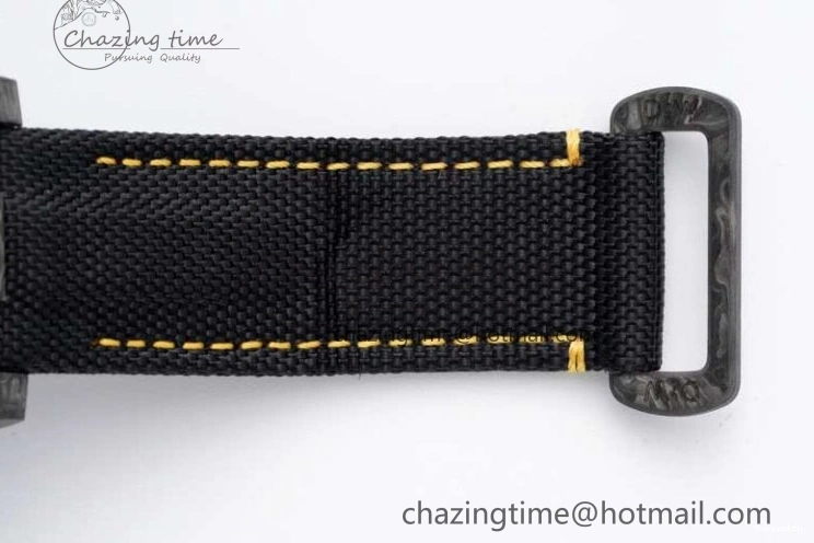 Black Nylon Black Dial Submariner Yellow 1:1 DIW Edition VS3135 on Best VSF Strap Carbon 0108